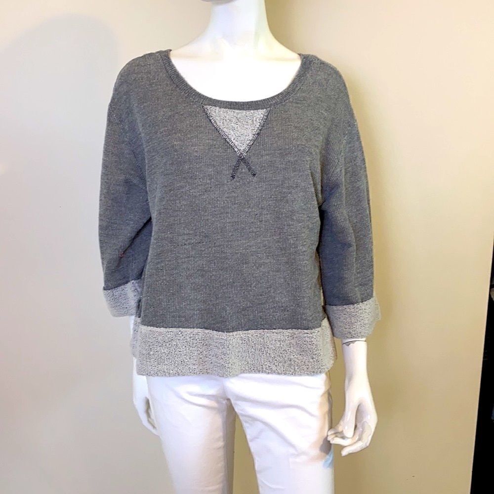 Vintage Havana  Top Small Boxy French Terry Weekend Comfy